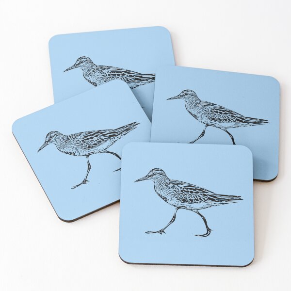 Item preview, Sharp-tailed Sandpiper Black Design  designed and sold by designsasstultd.