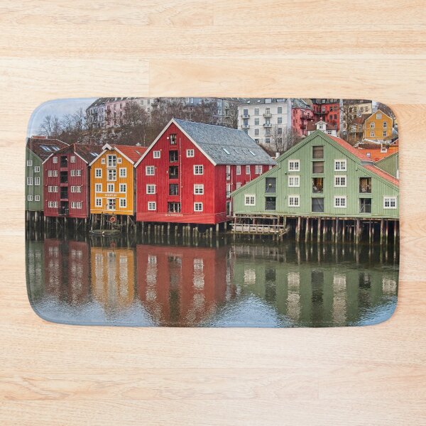 Item preview, Bakklandet Wooden Wharf Buildings, Trondheim, Norway designed and sold by Martyn R Arnold Fine Art Nature & Landscape Photography.