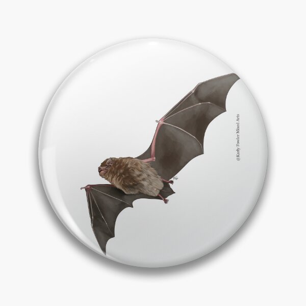 Item preview, Back Our Bats: Southern Bent-wing bat - no text designed and sold by KarlyFMixedArts.