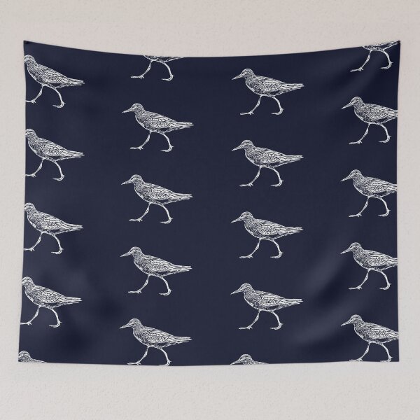 Item preview, Sharp-tailed Sandpiper White Design  designed and sold by designsasstultd.