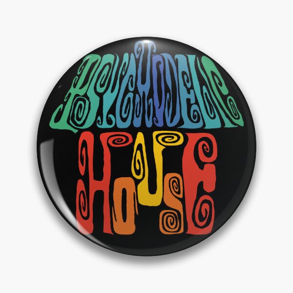 Item preview, Psychodelic House designed and sold by AlchemyColor.