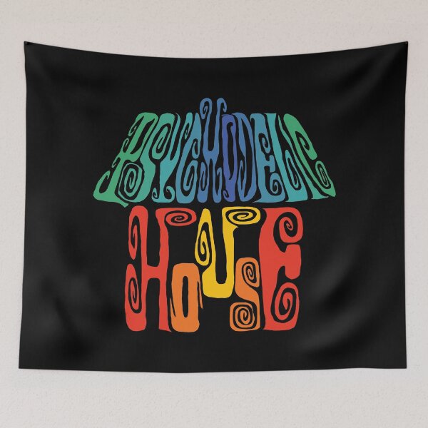 Item preview, Psychodelic House designed and sold by AlchemyColor.