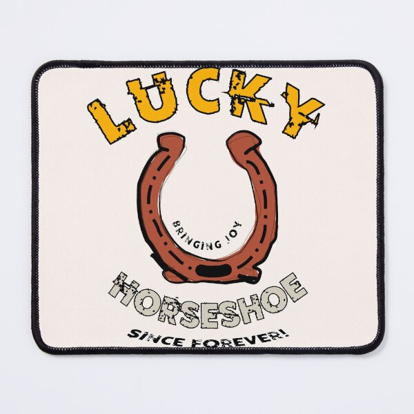 Item preview, Lucky Horseshoe: Vintage Typography(draw with fingers) designed and sold by CoolEnthusias.