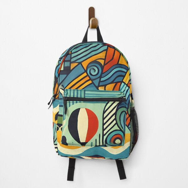 Item preview, Arte cubista de aventura en Belice: diversión tropical para los amantes de los viajes designed and sold by OzzFrequency.
