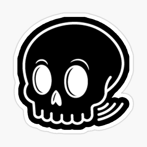 NeatlyProduction_Skull Sticker