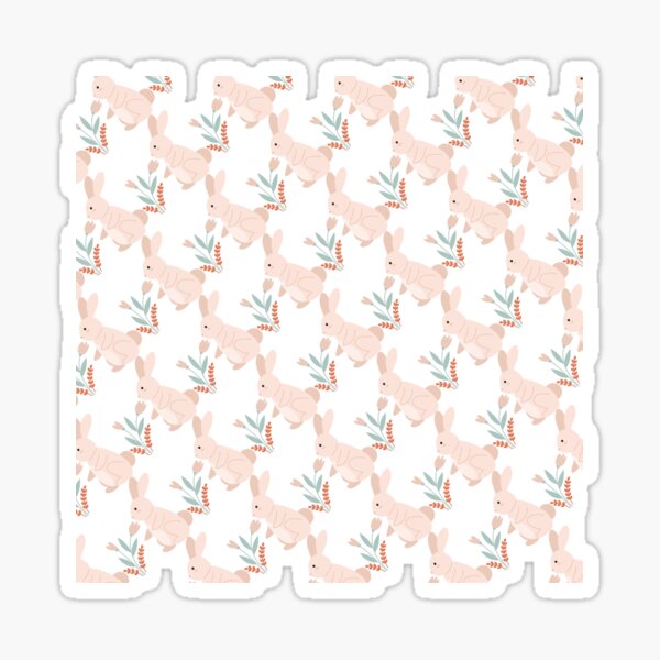 Item preview, Easter Bunny Pattern - Cute & Colorful Design for Spring Decor & Apparel designed and sold by designedbyNil.