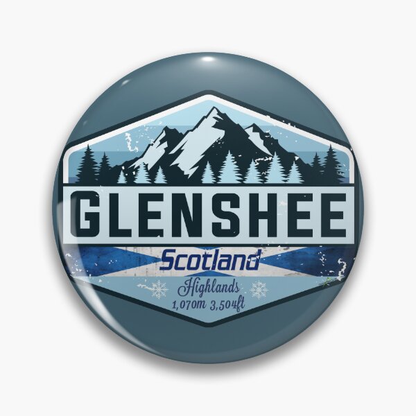Item preview, Glenshee Scotland UK Ski Sticker T-Shirt 01 designed and sold by OuterShellUK.