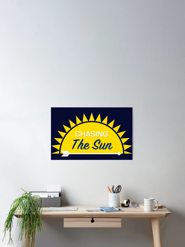 Thumbnail 2 of 3, Poster, Chasing the sun designed and sold by RDSmit.