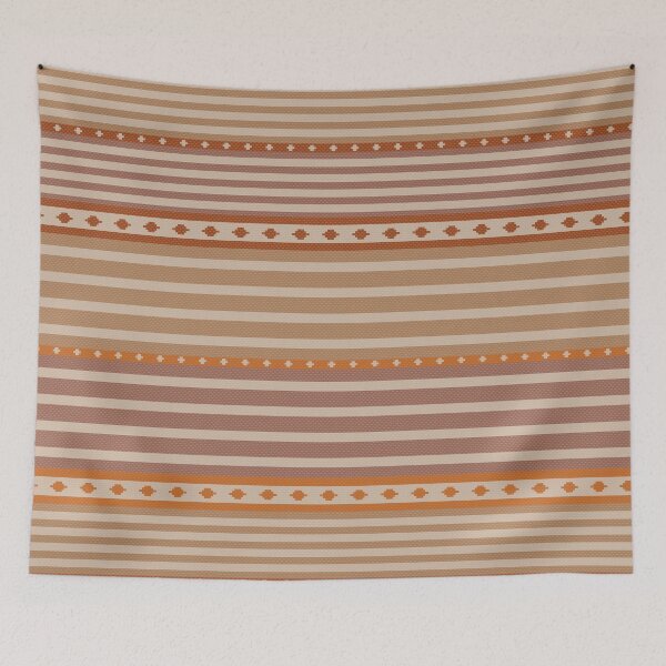 Item preview, Earth Glow - warm color woven print designed and sold by hellcom.