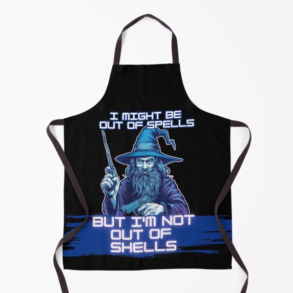 Item preview, I Might Be Out Of Spells But I'm Not Out Of Shells shells shells designed and sold by Dudiudi.