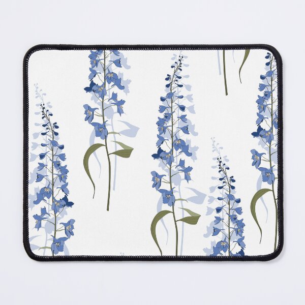 Item preview, Floral seamless texture with flowers delphinium. designed and sold by MatyKotiv.
