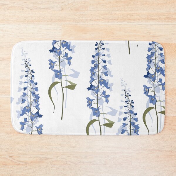 Item preview, Floral seamless texture with flowers delphinium. designed and sold by MatyKotiv.