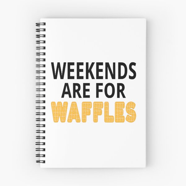 Item preview, Weekends Are For Waffles designed and sold by coolfuntees.