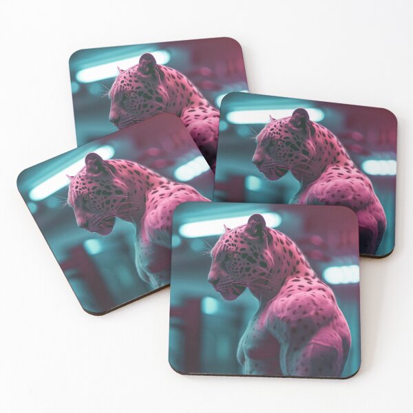 Item preview, Muscley Gym Bro Leopard designed and sold by AVisionInPink.