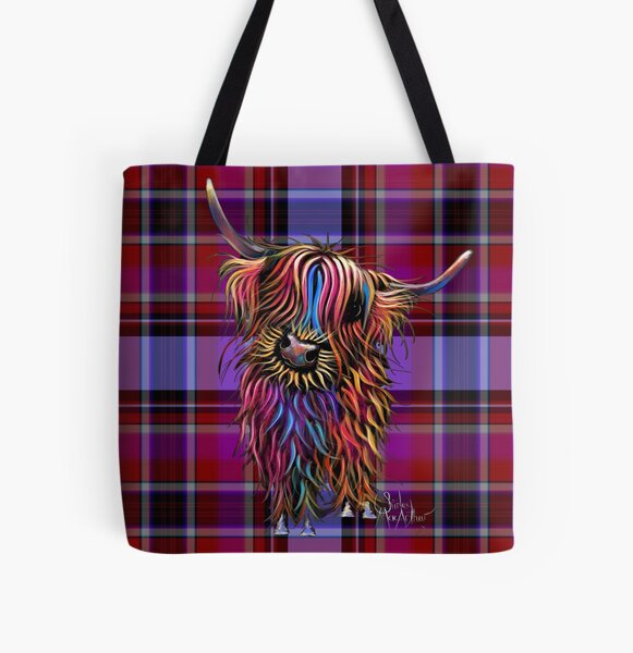 Item preview, SCoTTiSh HiGhLaND CoW 'TurtaN SuNFLoWeR' von SHiRLeY MacARTHuR designed and sold by Shirley MacArthur Limited.