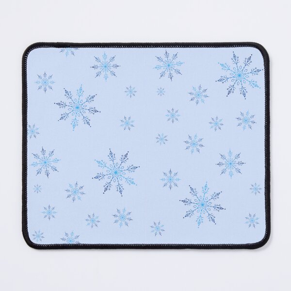 Item preview, Blue Winter Snowflakes designed and sold by Cozyloft.