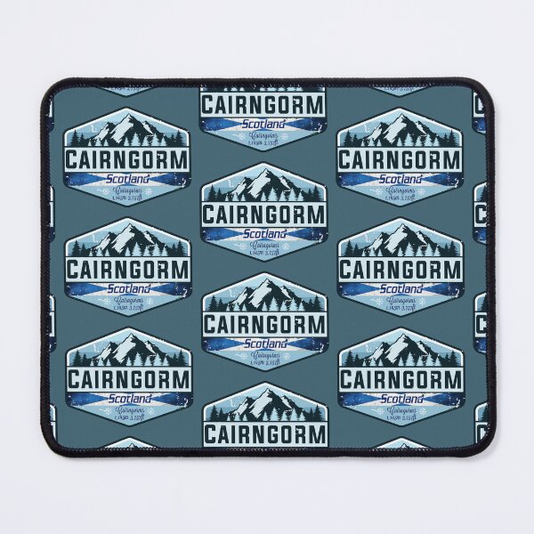 Item preview, Cairngorm Scotland UK Ski Sticker T-Shirt 01 designed and sold by OuterShellUK.