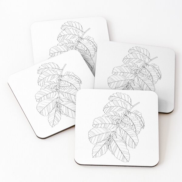 Item preview,  Line coffee branch illustration. Line coffee branch illustration. designed and sold by MatyKotiv.