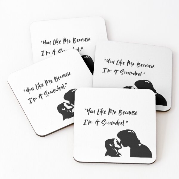 Item preview, Scoundrel Quote Han and Leia  designed and sold by allymcdonald.