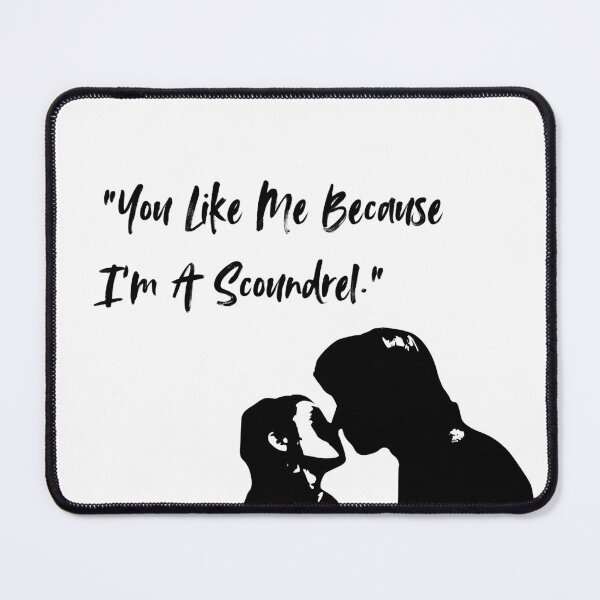 Item preview, Scoundrel Quote Han and Leia  designed and sold by allymcdonald.