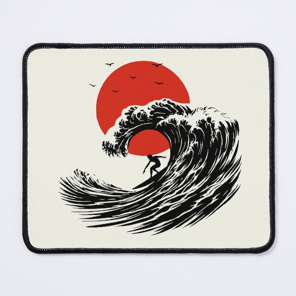 Item preview, Surfing a Great Wave designed and sold by artofthenorth.