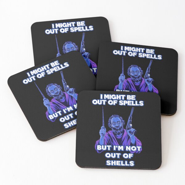 Item preview, I Might Be Out Of Spells But I'm Not Out Of Shells puf puf designed and sold by Dudiudi.
