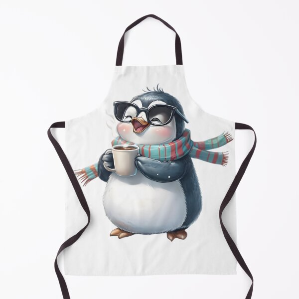 Item preview, Cute Penguin Drinking from cup designed and sold by Guinea's Galore.