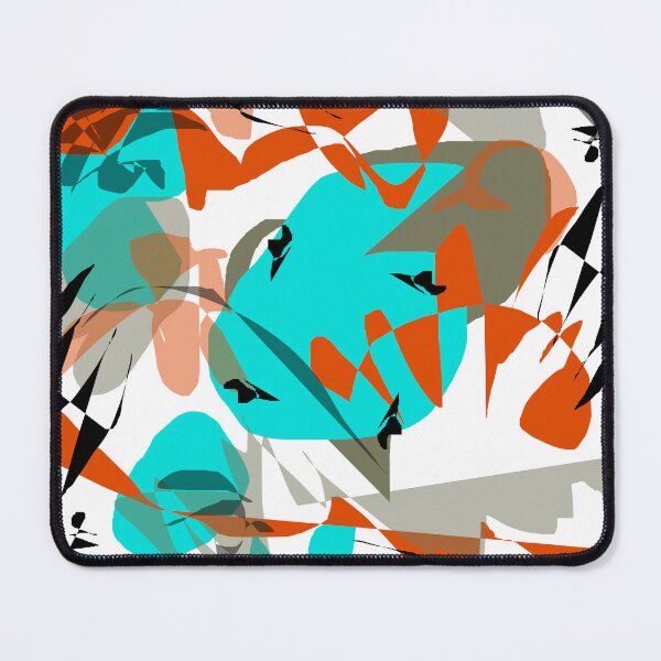 Item preview, Aqua, Copper, and Black Abstract designed and sold by Jessielee72.