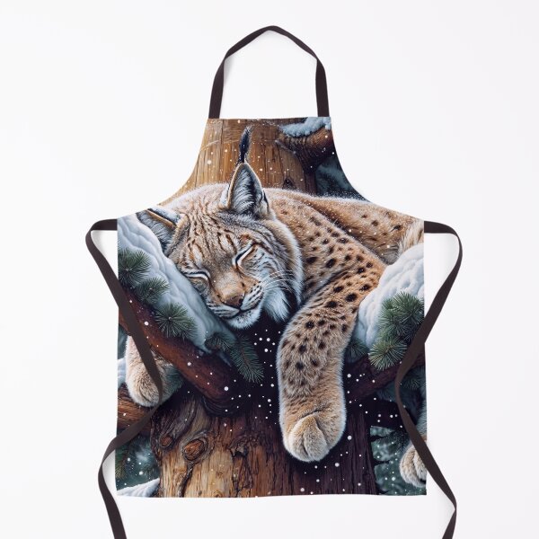 Item preview, Sleeping Lynx designed and sold by M-Y-A-R-T-.