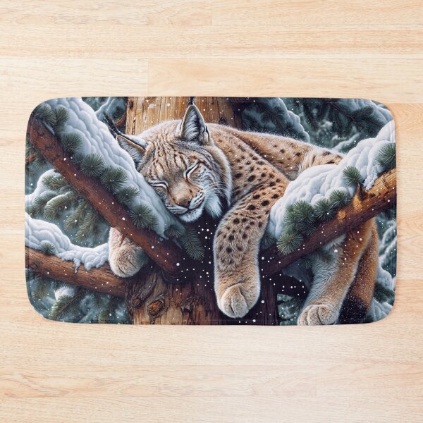 Item preview, Sleeping Lynx designed and sold by M-Y-A-R-T-.