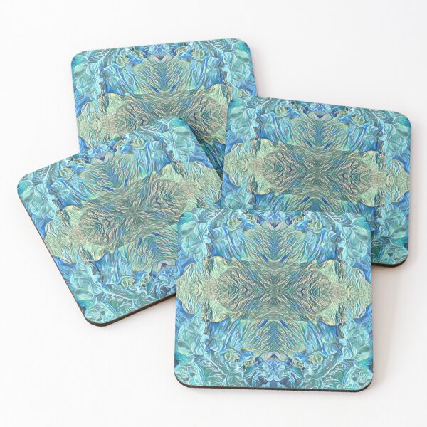 Item preview, A visual experience of blue-gray shades designed and sold by PinkishGlasses.