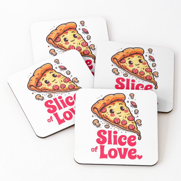 Item preview, Pizza: Slice of Love designed and sold by BaisaStudio.