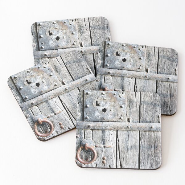 Item preview, Old door with old and rusty hardware. designed and sold by manoloshoping.