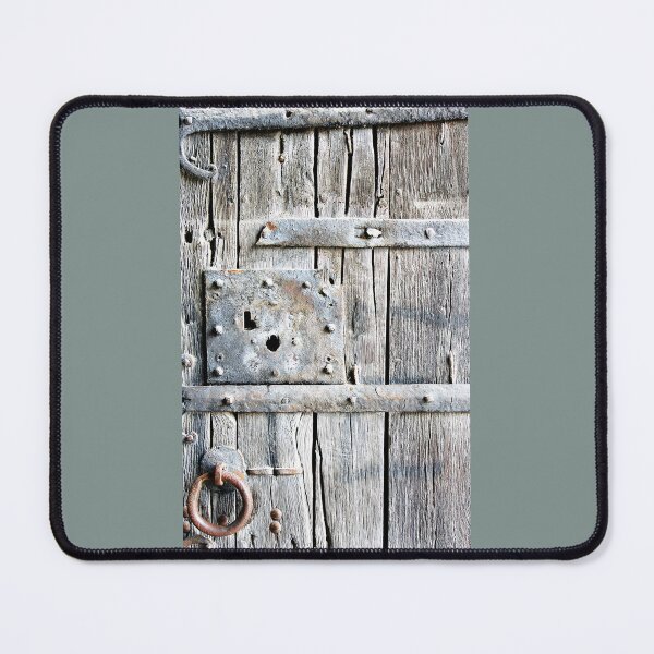 Item preview, Old door with old and rusty hardware. designed and sold by manoloshoping.