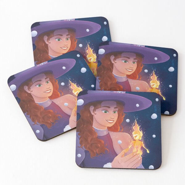 Item preview, Purple Fire Witch designed and sold by LauraMarie-7.