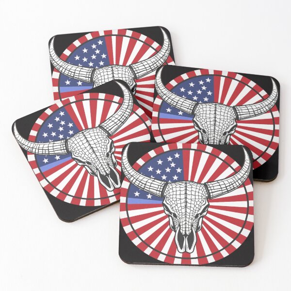 Item preview, American Bull Skull Patriotic Design designed and sold by EpicBuy.