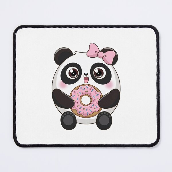Item preview, panda whit donut designed and sold by jkrphoto.