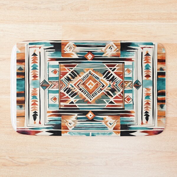Item preview, Indian Patterns, Traditional Design Watercolor,   Native Indigenous , American Indian Heritage Day designed and sold by KolorellaS.