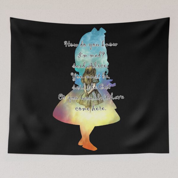 Item preview, Wonderland - Alice In Wonderland Quote designed and sold by maryedenoa.
