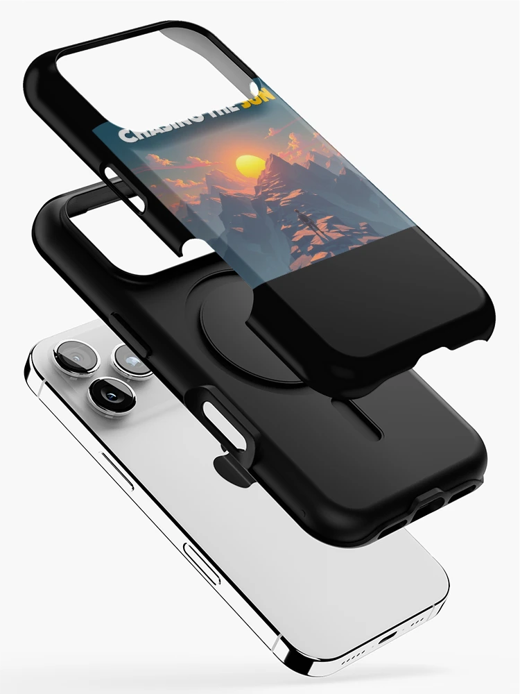 Thumbnail 2 of 4, iPhone Case, Chasing the sun designed and sold by RDSmit.