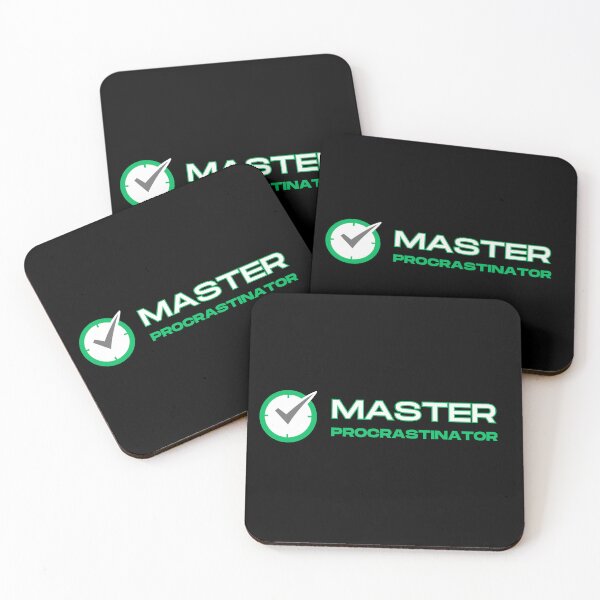 Item preview, Master Procrastinator designed and sold by tumbleweedphoto.