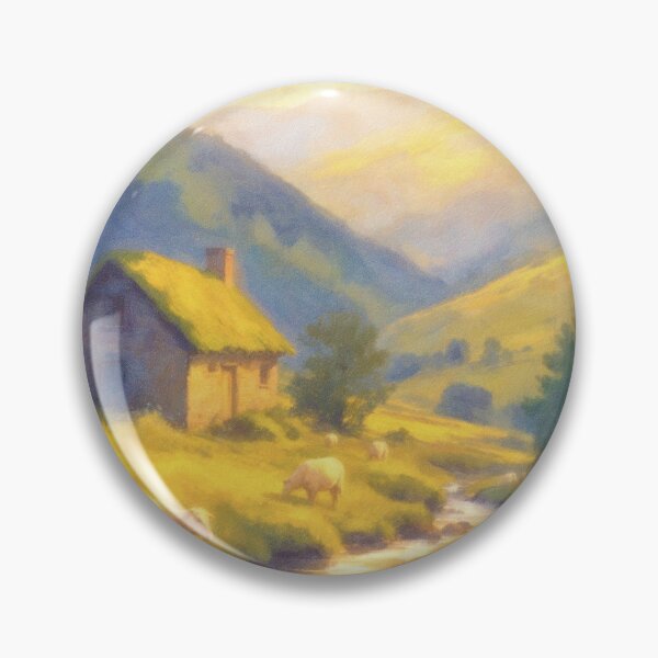 Artikelvorschau, Idyllische und pastorale Landschaft entworfen und verkauft von Drawings Project.