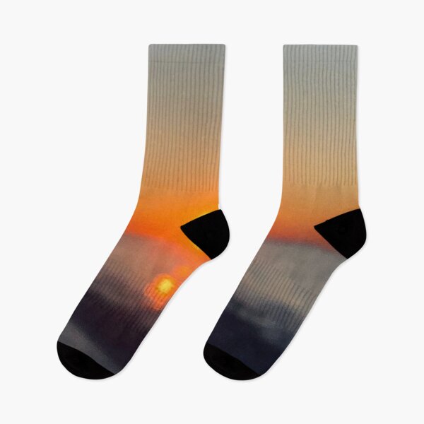 Item preview, Blurry Ocean Sunrise Aesthetic Seascape designed and sold by Quoppidou.