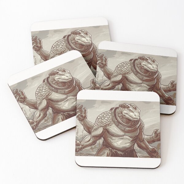 Item preview, Epic humanoid lizard guardian designed and sold by Sittern.