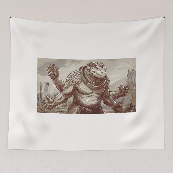 Item preview, Epic humanoid lizard guardian designed and sold by Sittern.