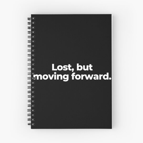 Item preview, Lost, but moving forward. designed and sold by MuzamilAhmed.
