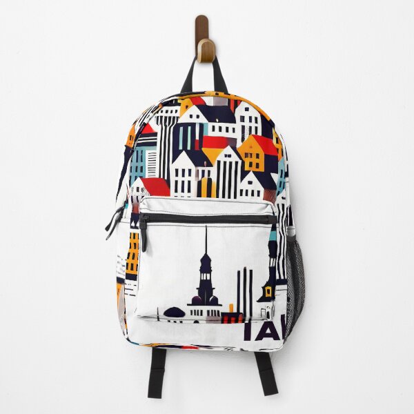 Item preview, Tallinn Cubism Art – Medieval Charm with a Modern Twist designed and sold by OzzFrequency.