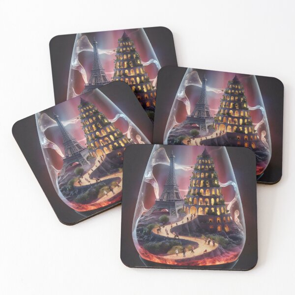 Item preview, The world in a glass. designed and sold by MyHappyArtShop.
