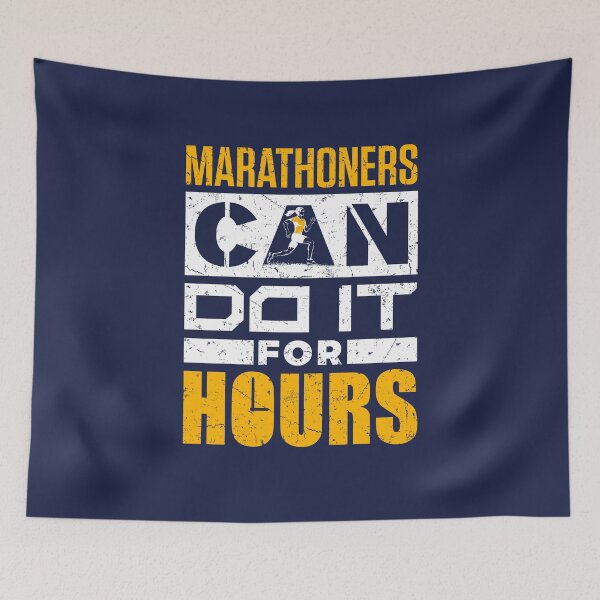 Item preview, Marathoners Can Do It For Hours Funny Marathon Runner Running designed and sold by jaygo.