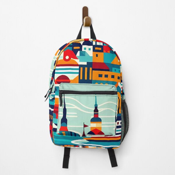 Item preview, Tallinn Cubism Art – Medieval Charm with a Modern Twist designed and sold by OzzFrequency.